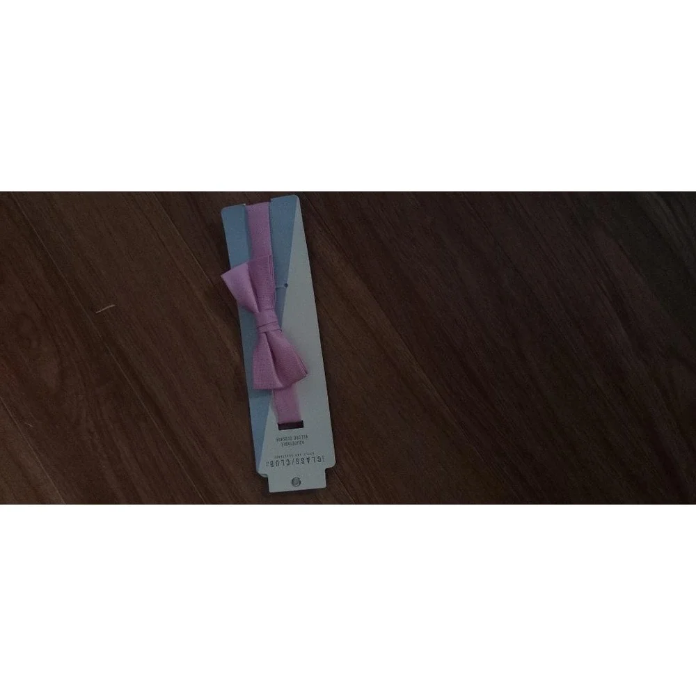 Dillards Class Club Gold‎ Label Boy's Tie Pink Solid Adjustable